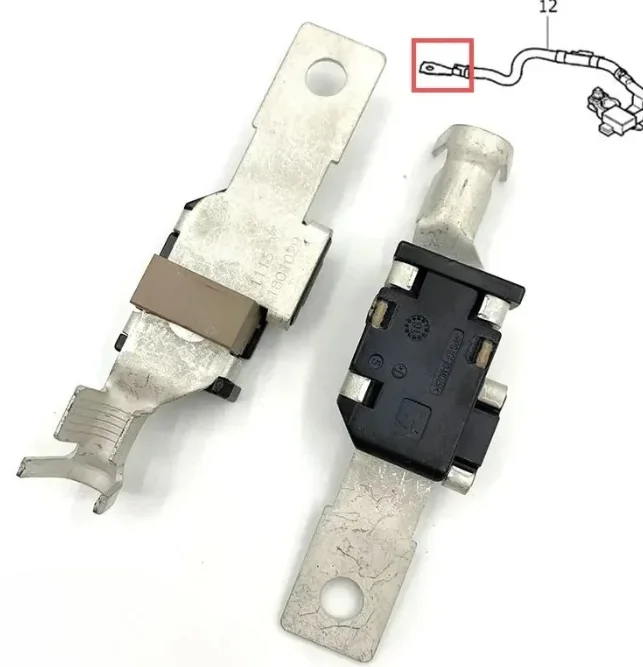 Car Positive Battery Cable Fuse Connector Head For Land Rover Range Rover Evoque Discovery 3 4 Freelander 2 For Volvo S60 S80