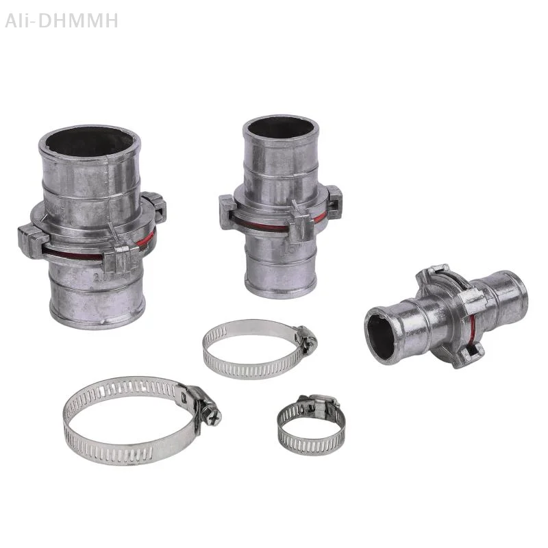 ZLinKJ Fire Hose Connector Anti-Rust Fast Docking Snap Coupling Hose Clamp for Agricultural Garden Irrigation Projects