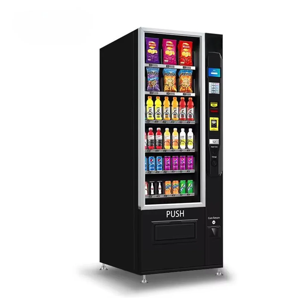 

New Technology Vending Machine Touch Screen Vending Machine With Payment System