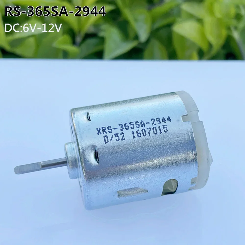 Micro 365 Motor DC 6V 7.2 9V 12V D-shaft Plug-in Conductive RF-365-2944 High Speed 23500RPM for Toy Car Boat Model Electric Tool