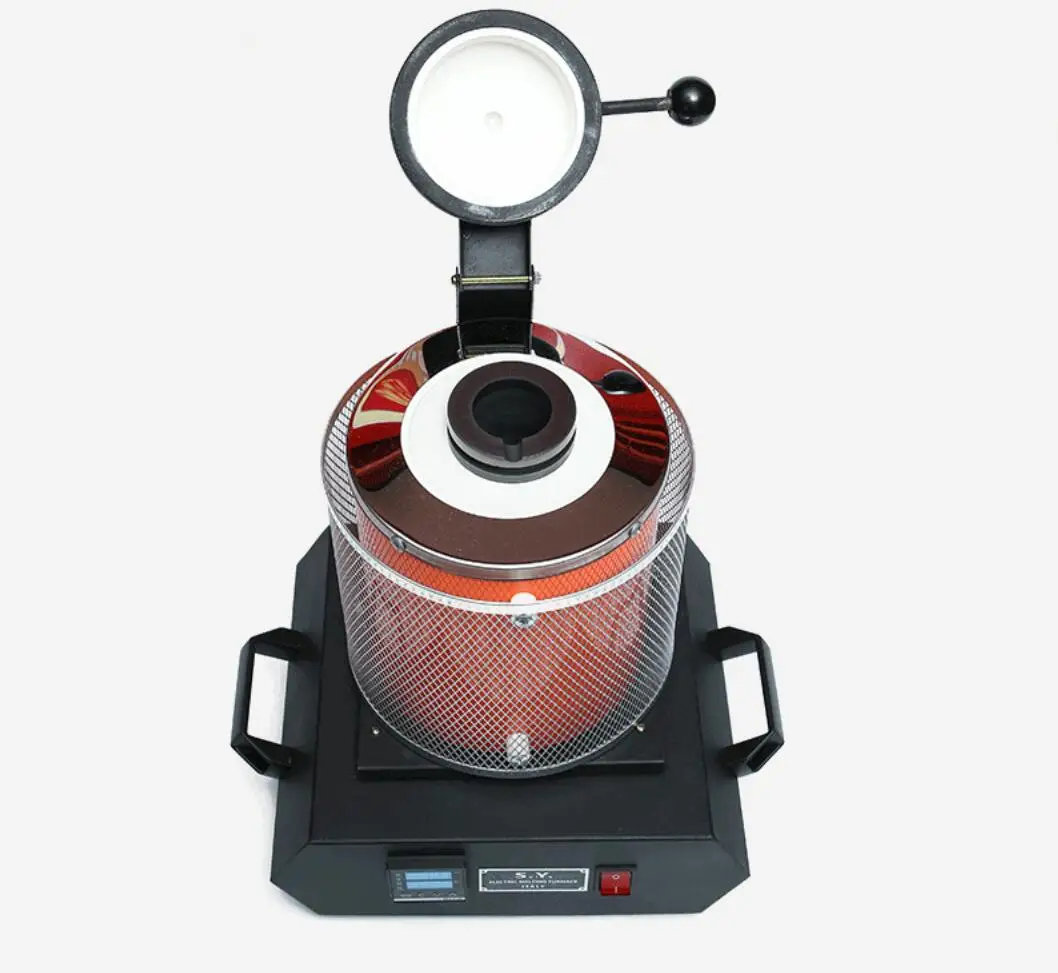 3KG Digital Gold Melting Furnace Machine Heating Capacity 2100W Casting Refining Precious Metal Silver Jewelry Casting Tool