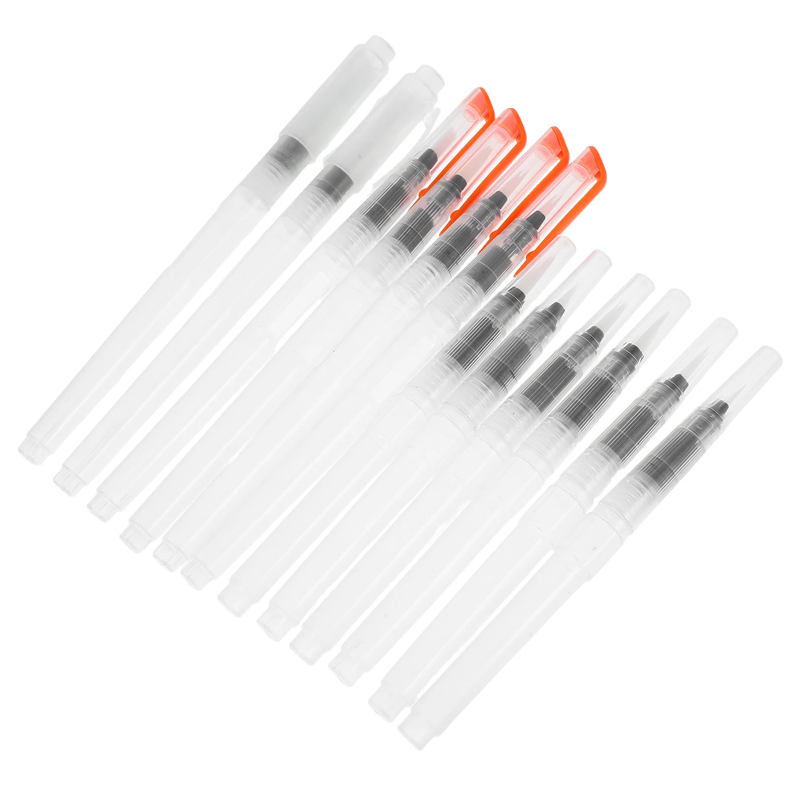 

12Pcs Multi-Use Watercolor Brush Set Including Liner Flat Detail Brushes for Watercolor Acrylic Oil Painting Great for Students