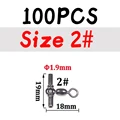 100 pcs size 2