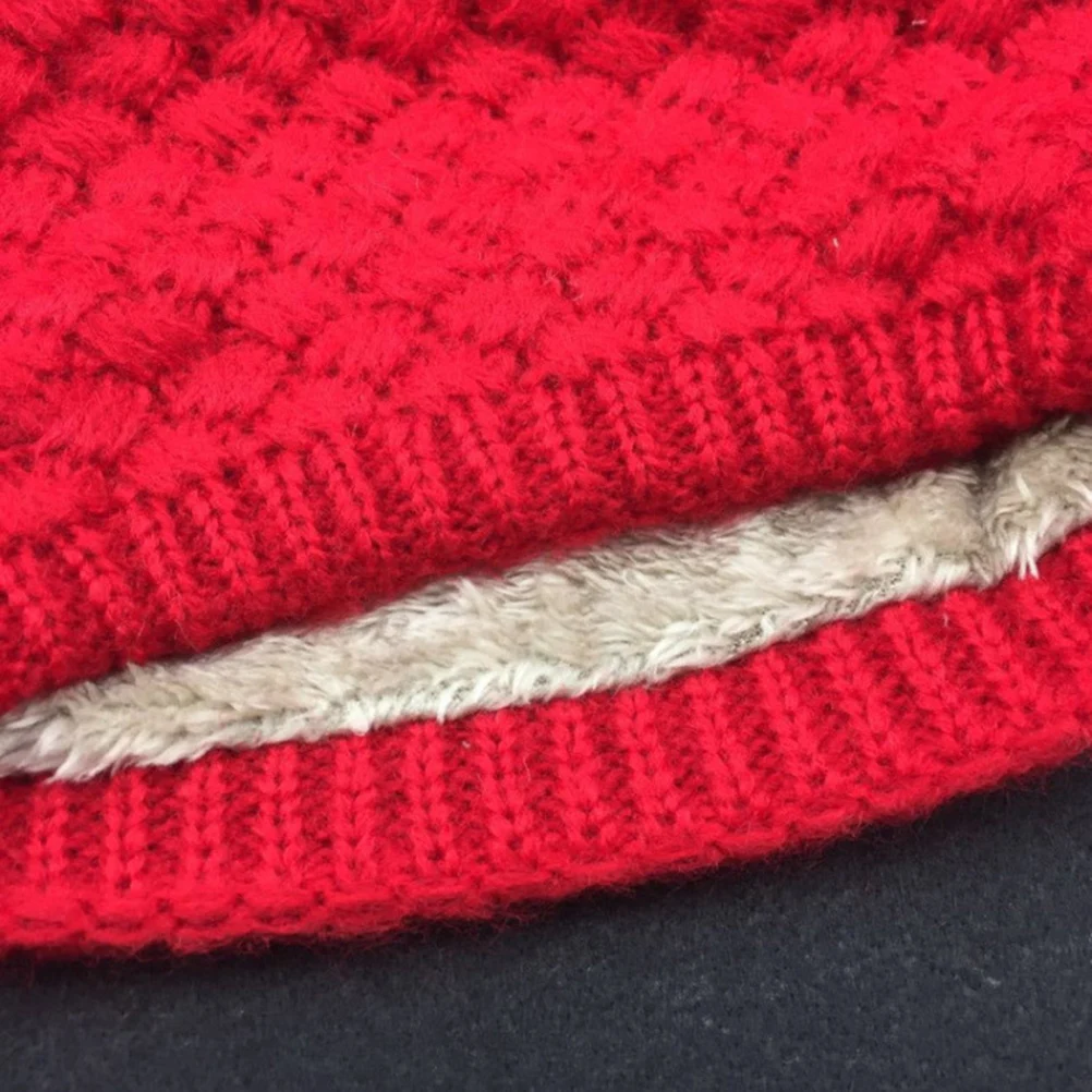 

Fleece Scarf Soft Warm Knit Circle Neck Warmer Winter Neckerchief Unisex Adult Kids Chunky Thick One Size Fits Most Gift Family