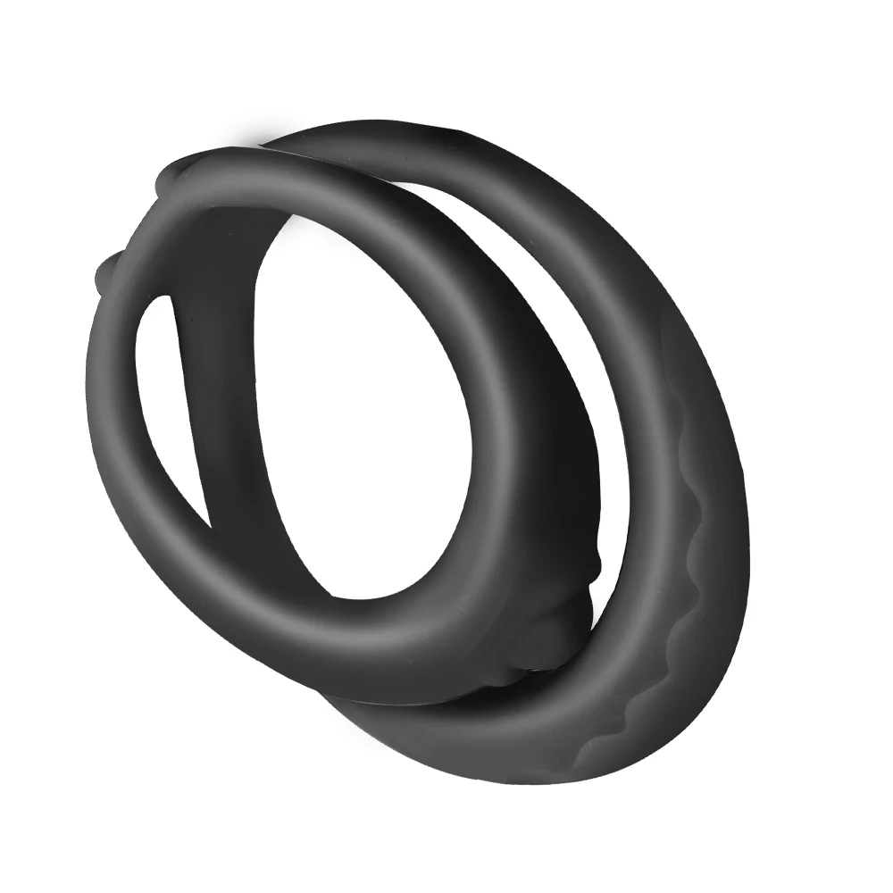 Reusable Silicone Stretchy Penis Ring Adult Sex Toys For Men Delay Ejaculation Cock Ring Erectile Time Lasting Penis Enlargement