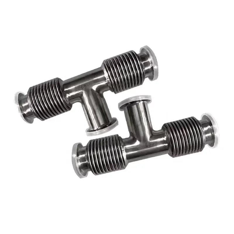 Custom Vacuum Bellows Flexible Hose Tee Elbow Connector Industrial Rubber Expansion Joint for Pipeline System Protection