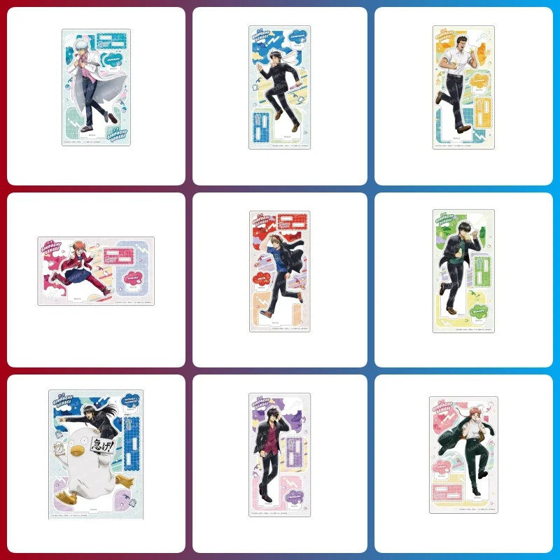 3-Nen Z-gumi Ginpachi-sensei Acrylic figure stand Figure Desktop ornament Collecting accessories Friends Gifts keychain