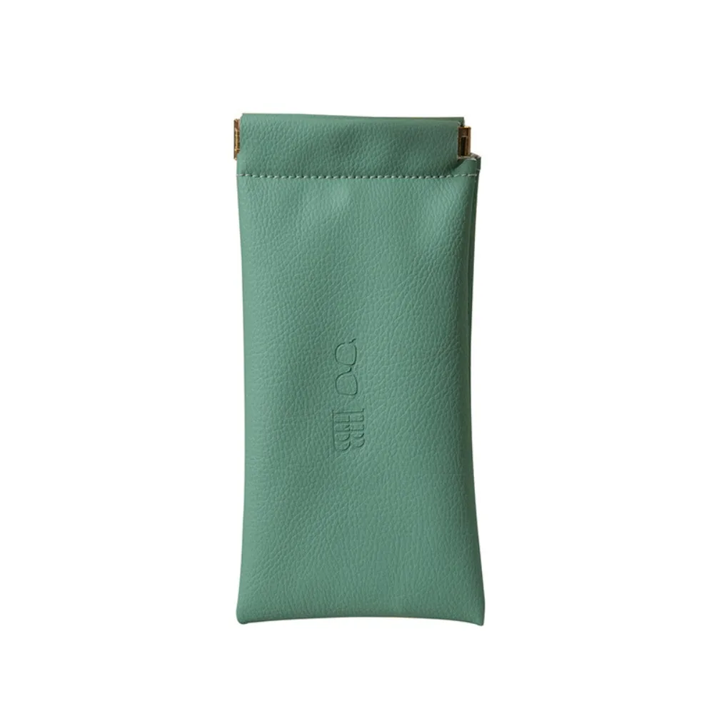

Portable PU Leather Eye Glasses Holder Automatic Closed Waterproof Glasses Case Sunglasses Pouch Outdoor