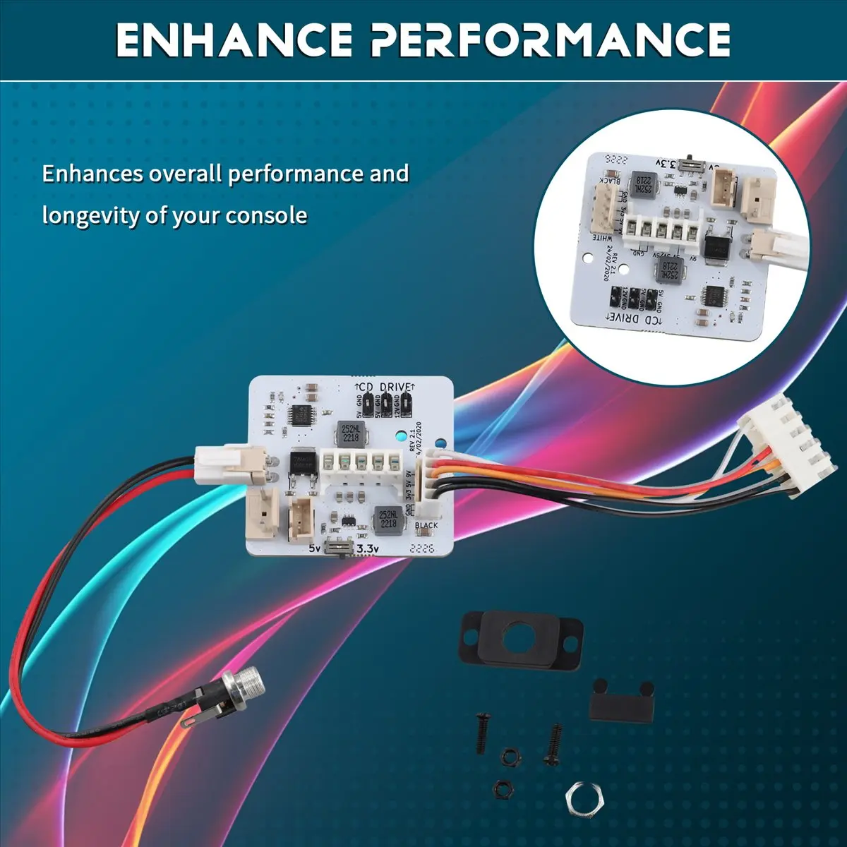 

T81C! Блок питания V2.1 SaturnPSU 12В для всех консолей SEGA Saturn, замена для SEGA SaturnPSU A, для ретро-игровых приставок.