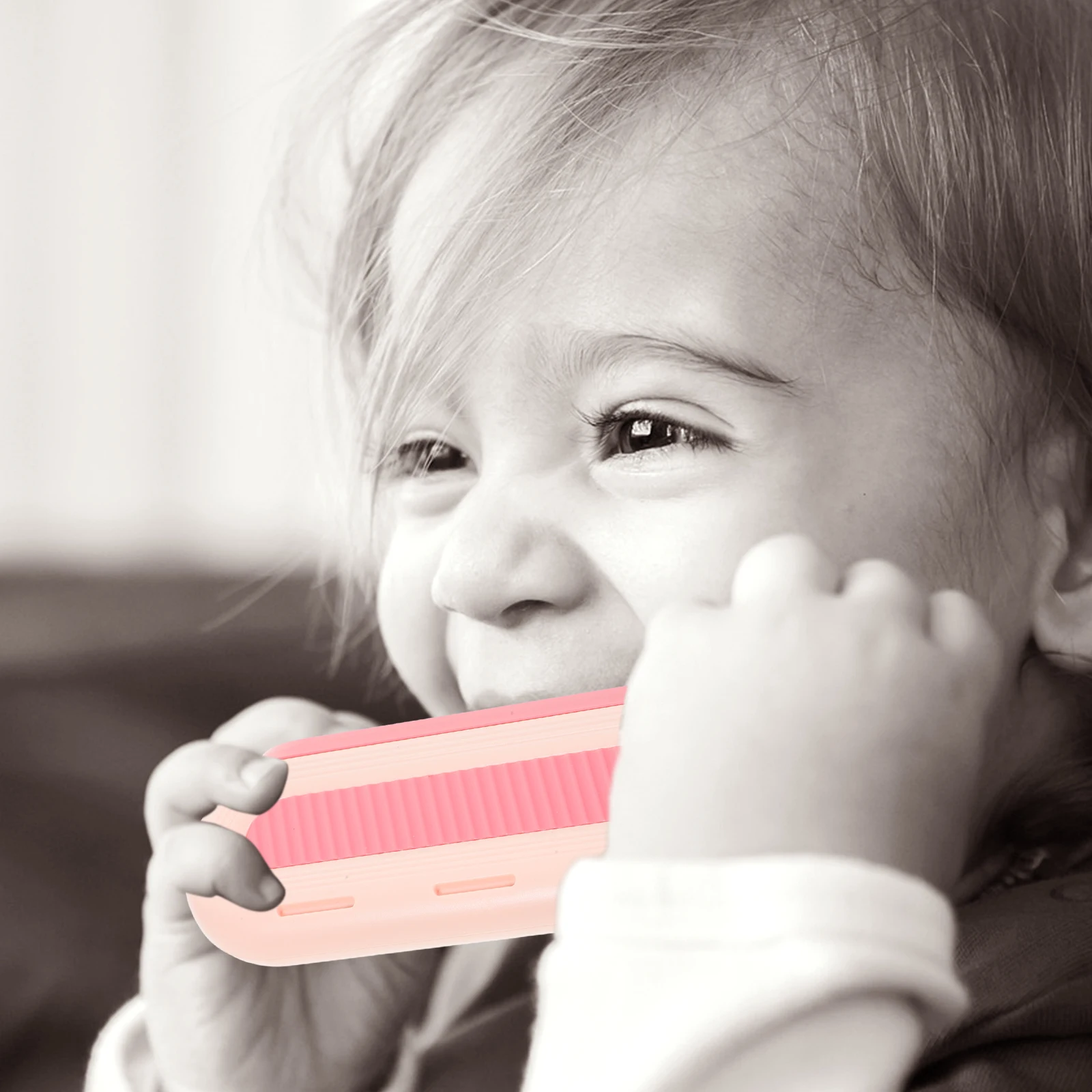 

16 Hole Kids Harmonica For Beginner Key Of C Lightweight Portable Toddler Musical Instrument Preschool Gift For Boys Girls