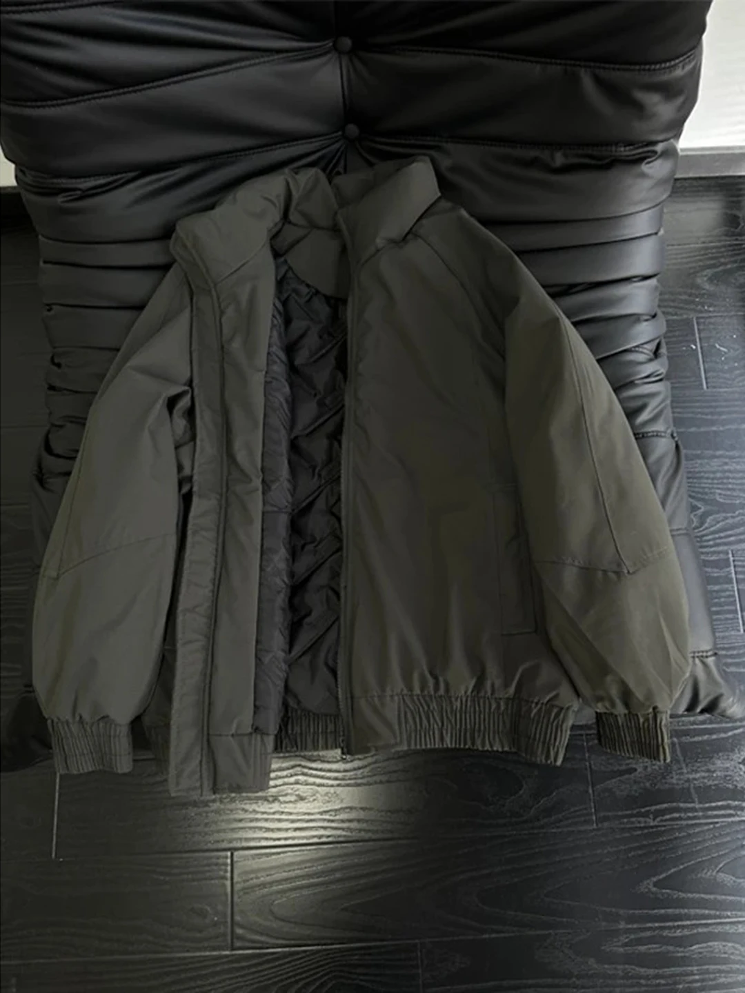 

Мужская зимняя утепленная куртка-бомбер Deep ey Pilot из хлопка, с воротником-стойкой, теплая повседневная верхняя одежда с длинными рукавами