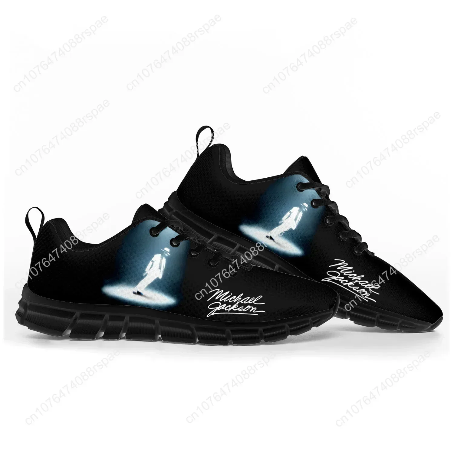 Michael Jackson Pop Singer Dancer Sports Shoes Mens Womens Teenager Sneakers Custom High Quality Couple Shoes