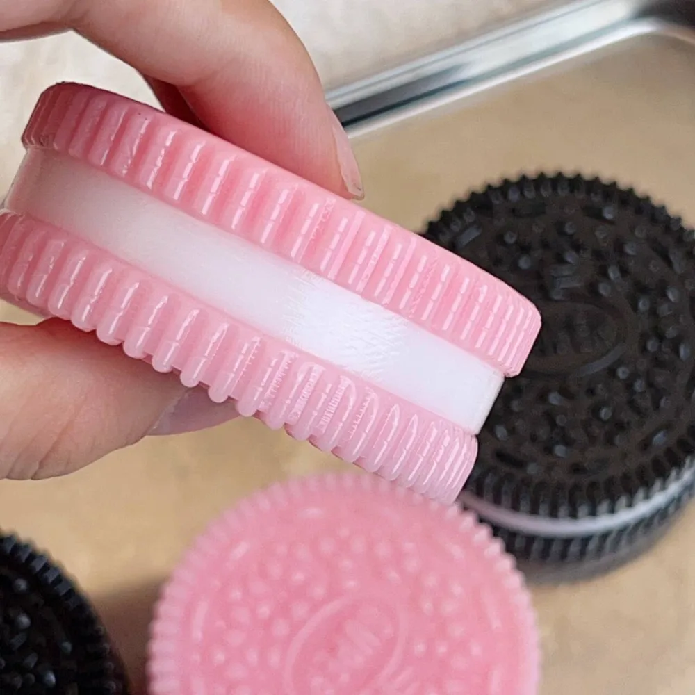 Biscuits Squishy en Silicone faits à la main, jouet à rebond lent, soulagement du Stress, pincement, décompression, jouet à presser pour enfants, cadeaux de vacances