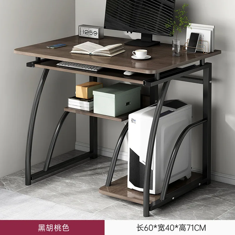 

Computer desk Home desktop integrated desk house Simple table Bedroom study bookshelf