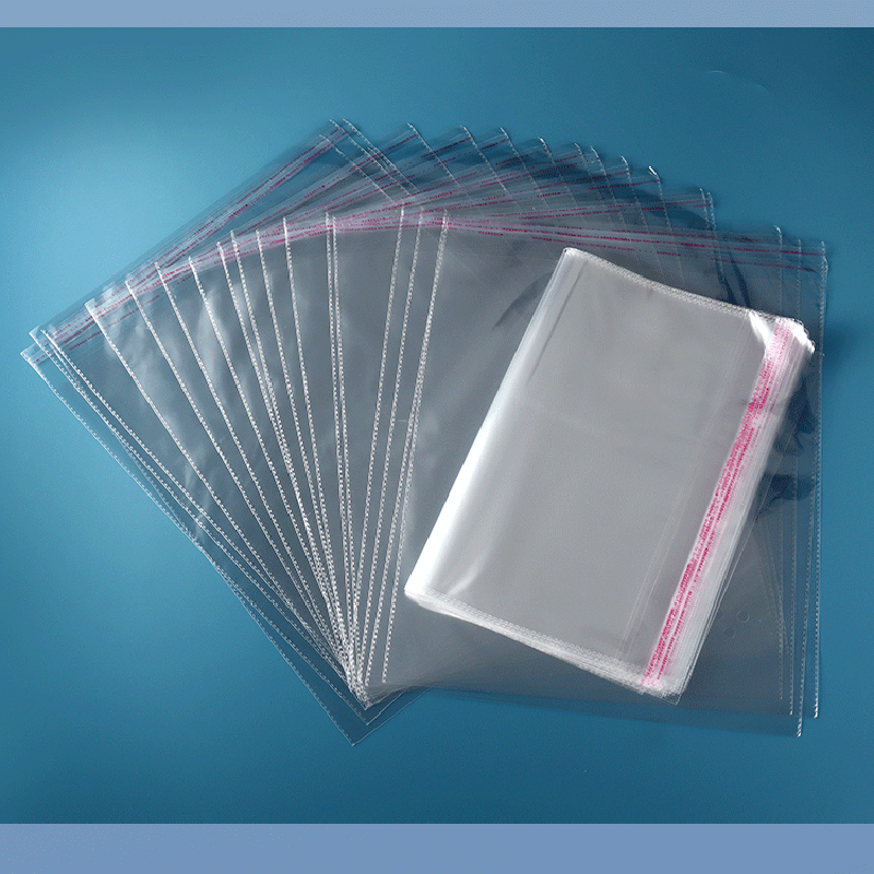 100 Stück transparente Opp-Beutel, selbstdichtende Poly-Plastiktüten für Süßigkeiten, Lutscher, Kekse, Verpackung, Hochzeit, Party, Geschenkzubehör – Detail 6