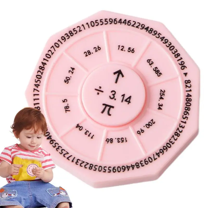 

Math Fidget Toy Pi Counting Students Spinner Toy For Learning High School Boys Girls Interactive Learning Tool For Relaxation