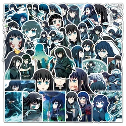 10/30/50pcs Anime Demon Slayer Stickers Tokitou Muichirou Cartoon Kids Decals Toy DIY Notebook Phone Luggage Cool Manga Sticker