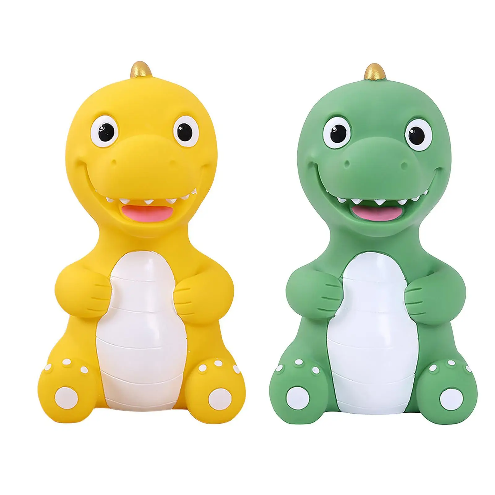 Cartoon Dinosaur Piggy Bank Animal Statue Creative Souvenir Jar Adorable Money Box Money Saving Bank for Girls Boys Gift