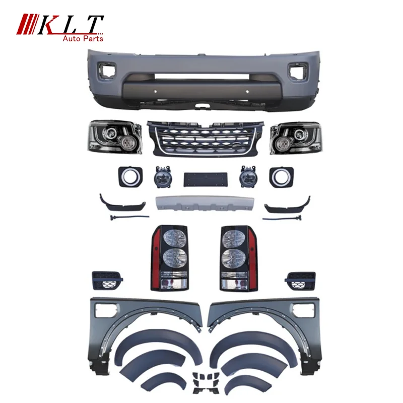 

KLT Newest Facelift Conversion Discovery Body KIT For Land Rover 3 LR3 Upgrade to 4 LR4