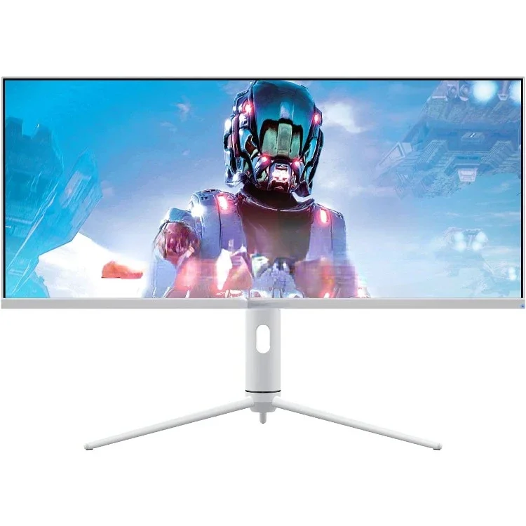 ميزات فريدة. شاشة IPS 34 بوصة بيضاء فائقة الاتساع 3440 × 1440 بكسل HDR400 1 مللي ثانية حتى 144 هرتز 95% DCI-P3 PIP PBP DisplayPort HDMI USB-C He