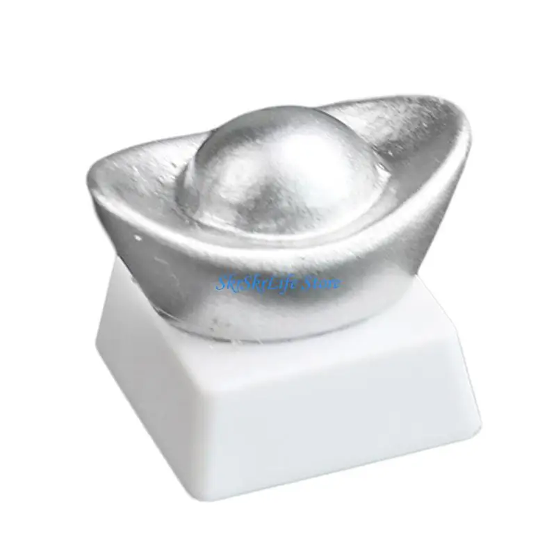 

E65E ESC Keycap Chinese Golden/Silver Dollar for Mechanical Keyboards Long Use