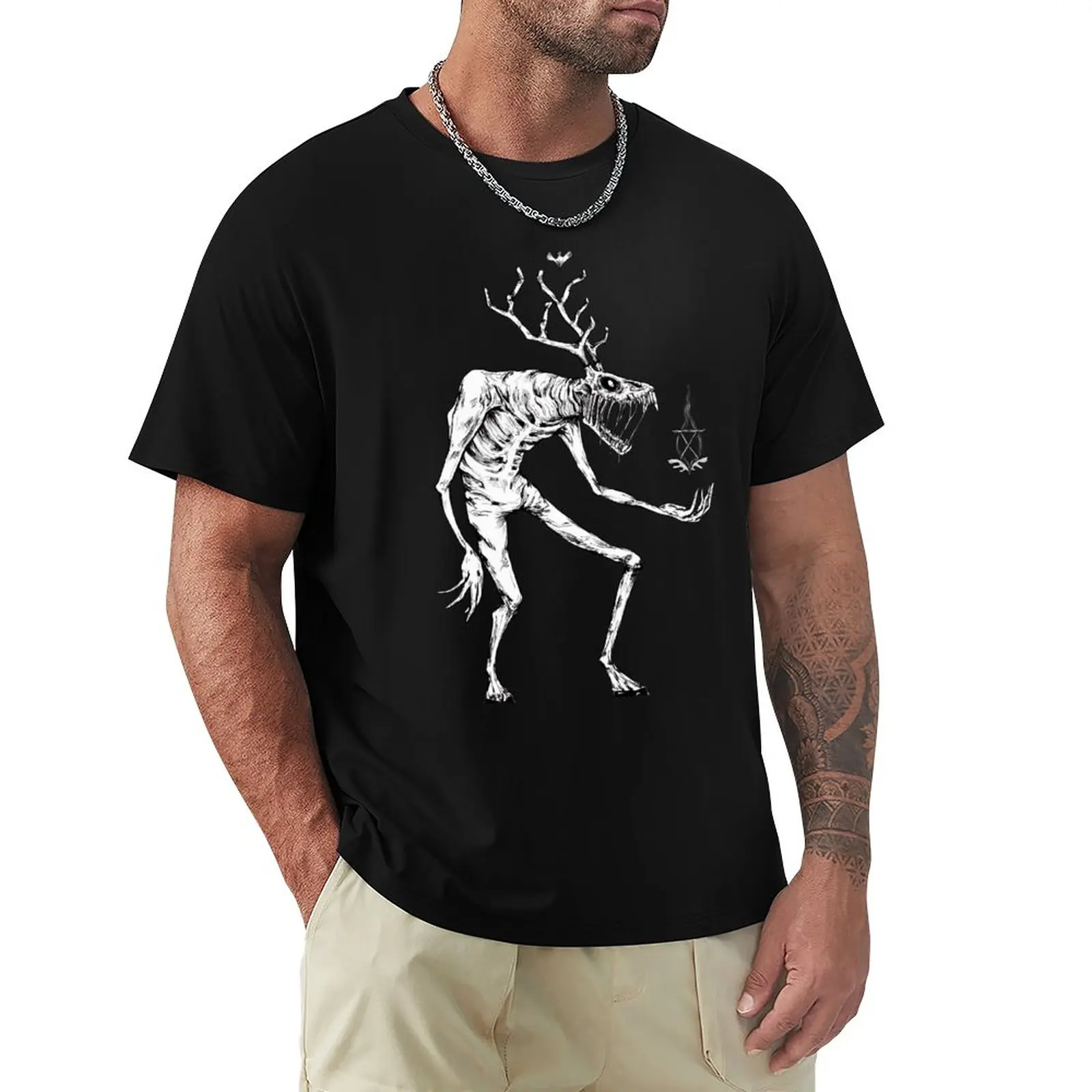 Wendigo T-Shirt graphics quick-drying Short sleeve tee men