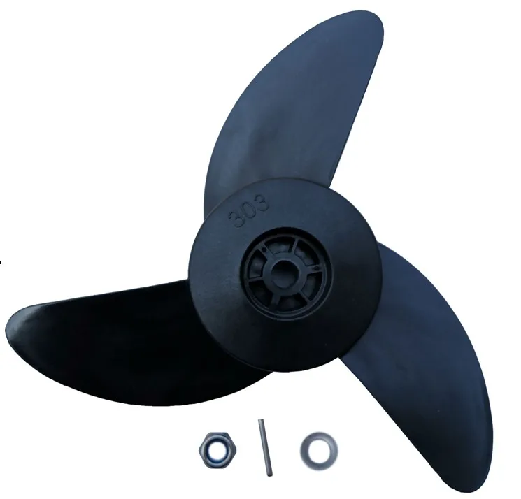 Haidelu 12V Brushless Variable Speed Electric Thruster P120 P150 with Universal Propeller Blades