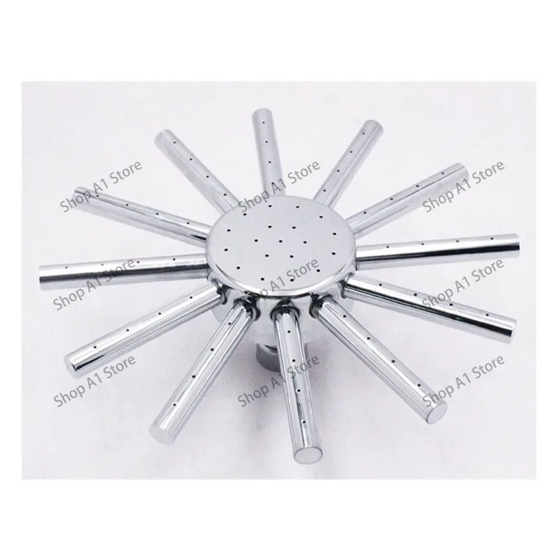 8-Inch sunflower top spray shower, stainless steel bath pressurized nozzle, hotel shower head, shower head
