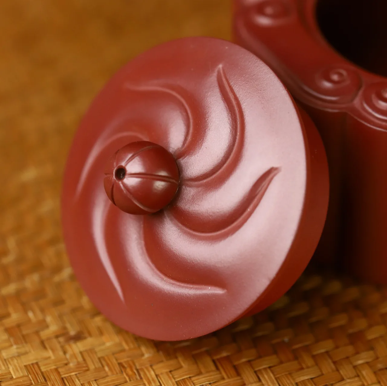 Yixing Purple Clay Teapot Set Utensils Pottery Tea Ceremony Handmade Original Ore Red Clay Double Dragon Ruyi Teapot