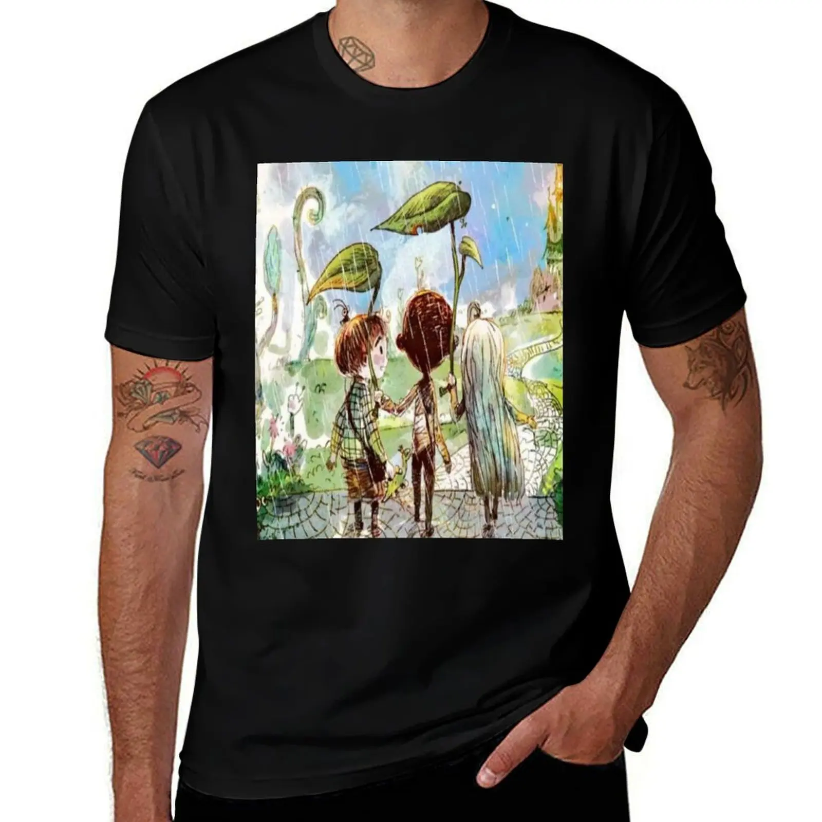 Psycho but it's okay the last chapter T-Shirt Simple Print Design T-Shirt