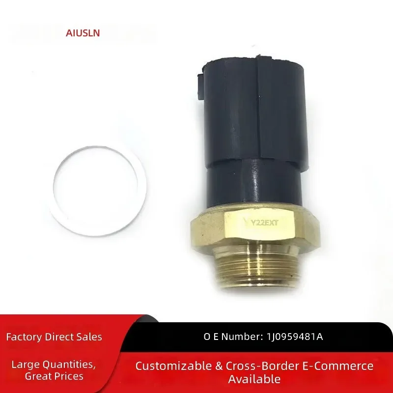 For VW Jetta King Triangle Water Temperature Sensor 3 Pin Thermal Switch Auto Parts 1J0959481A