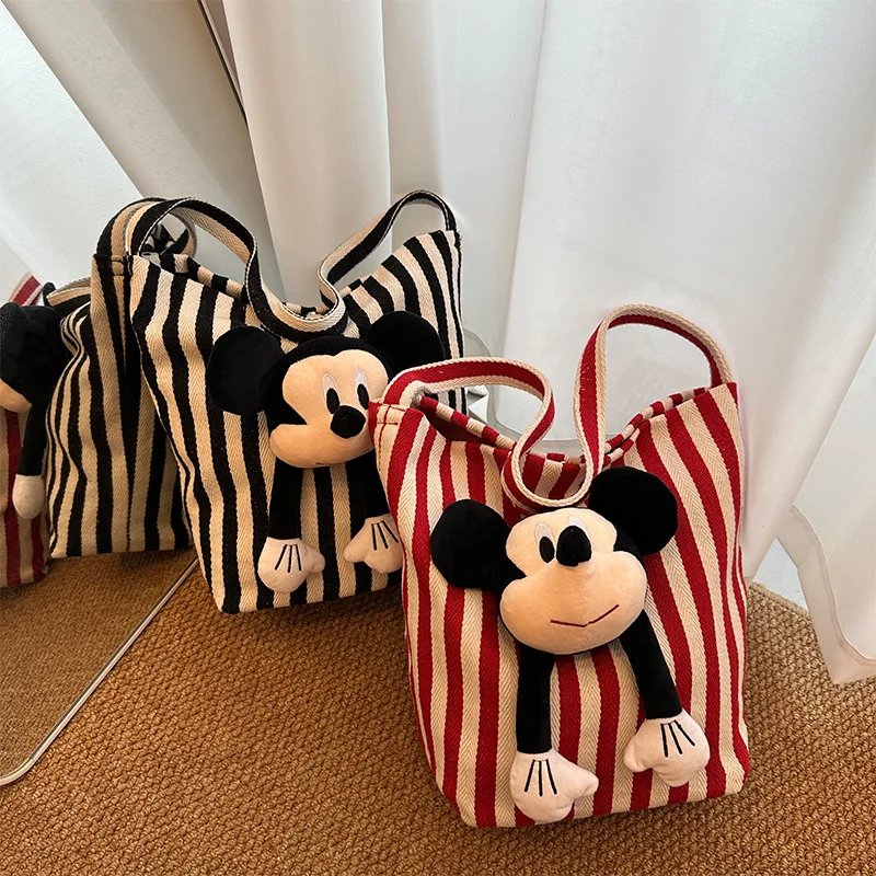 

Disney Fashion Canvas shoulder Bag Women Autumn New messenger Shoulder Bag Commuter Tote Bag