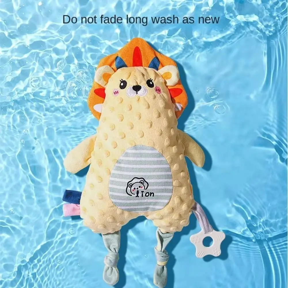 PPコットン製ライオン動物ぬいぐるみ恐竜ぬいぐるみ安心タオルなだめるような耐摩耗性ぬいぐるみ赤ちゃん用コンフォーター