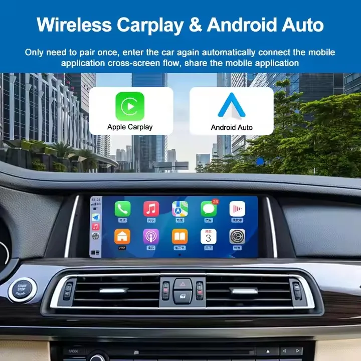 Android 13 Car Radio Pantalla Android Auto Carplay Gps Navi Multimedia Player for Bmw 5 Series F10 F11 G30