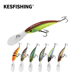 KESFISHING wobbler lure easy sprinter 90mm 16g Quality Floating Minnow Jerkbait Pesca Fishing Lure