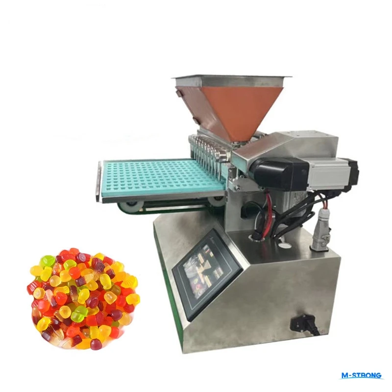 Factory Mini Full-automatic Multifunction Chocolate Milk Fruit Jelly Soft Hard Candy Depositor Machine Gel Candy Making Machine