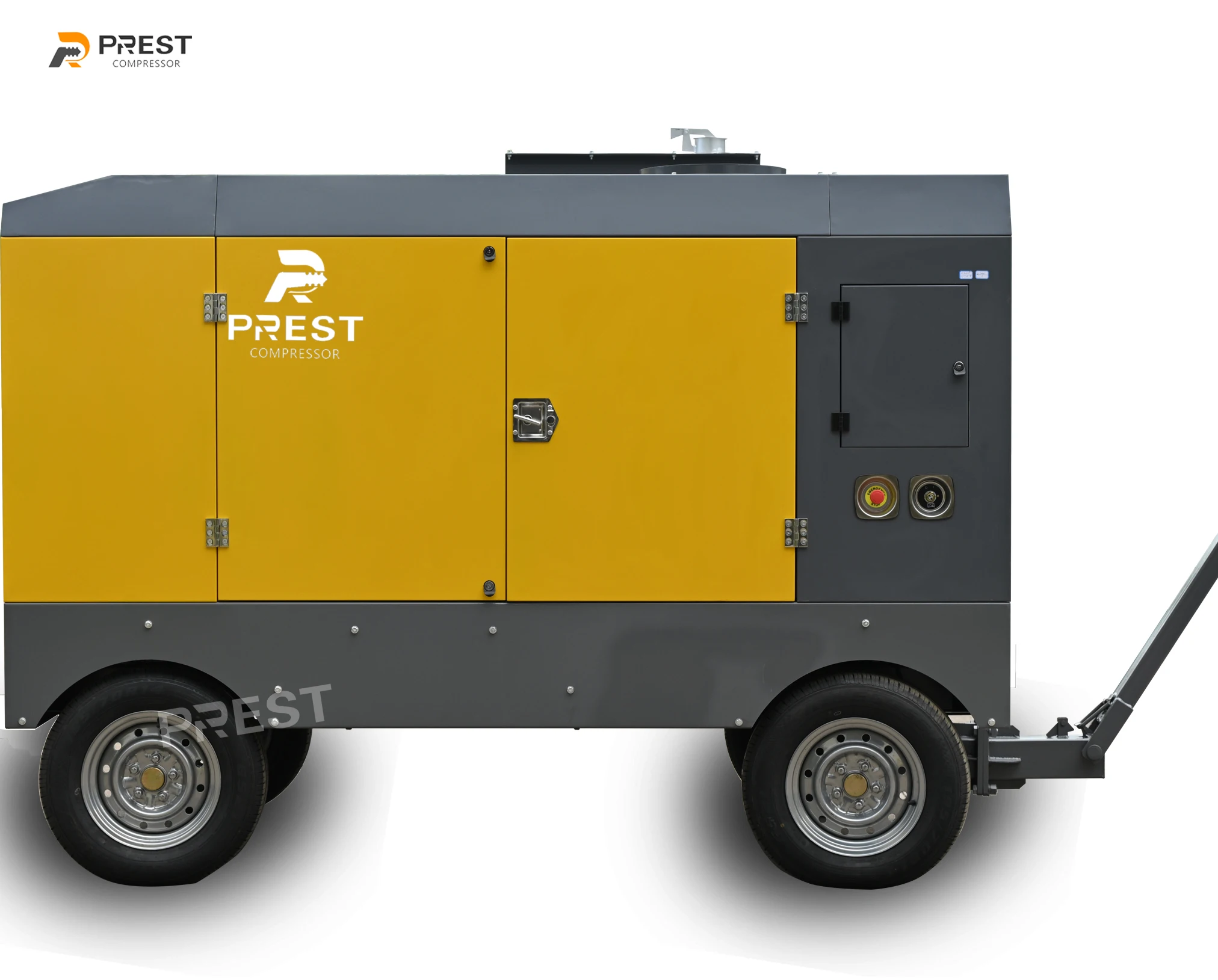 Customized 18m3/min 18bar Portable Screw Diesel air Compressor Machine With Diesel Engine for Mining and Water Well Drilling Rig