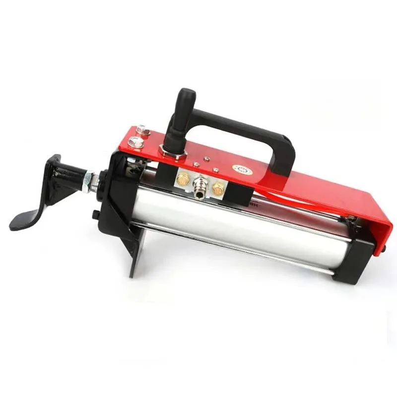 Large and small automobiles, construction vehicles, tires, portable pneumatic tire expander, pneumatic tire expander