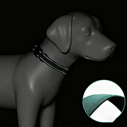 Collar táctico con correa para perro – Reflectante y acolchado
