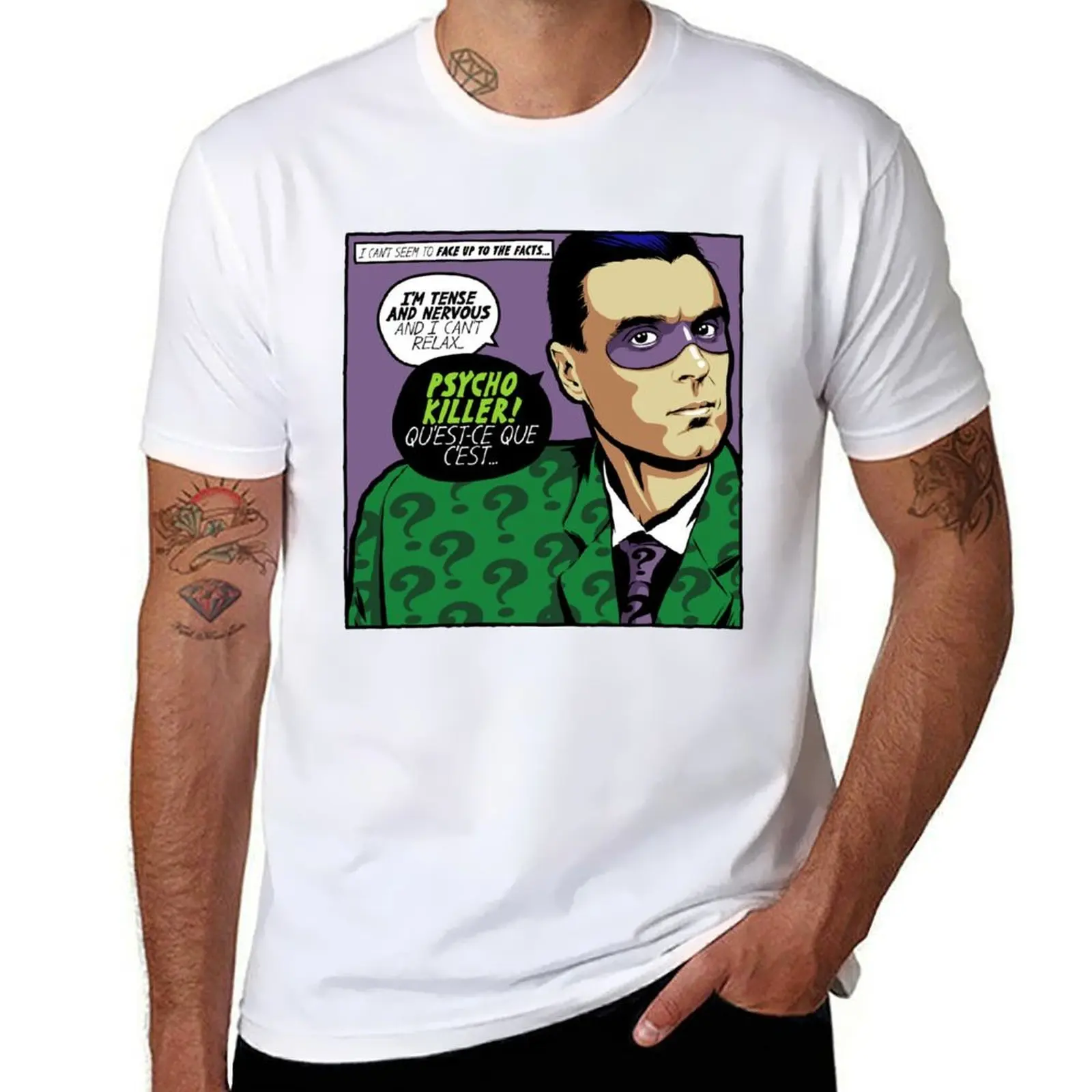 Post-Punk Psycho T-Shirt UV Protection Outdoor Tee Shirt