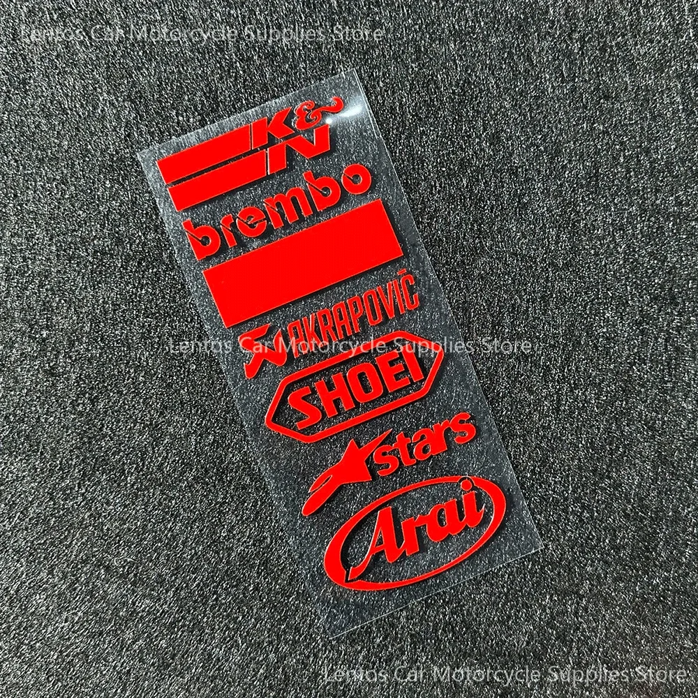 Reflecterende waterdichte laserstickers voor motorfietsmodificatie, racesponsordecoratie, scooter, spatbord, helm, auto-decals