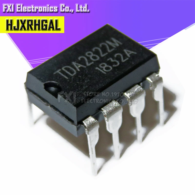 Piezas TDA2822M, TDA2822 DIP-8 TDA4605-2, TDA4605, TDA2320A, TDA2320, TDA7267A, TDA7267, TDA1543A, TDA1543, TDA7052A, TDA7052, TDA7231A, 10 unidades