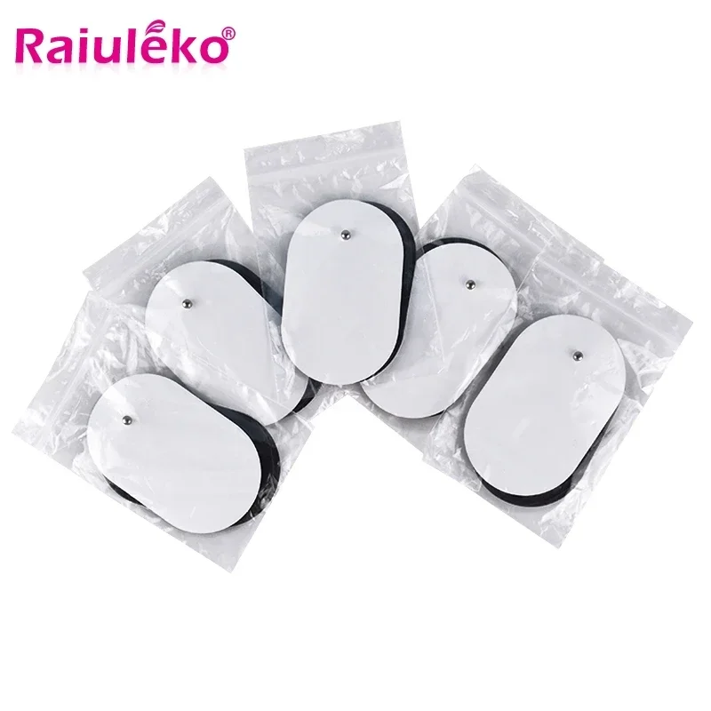 

10/20Pcs 3.5mm Plug TENS Electrode Pads Gel for Nerve Muscle Stimulator Acupuncture Pulse Electric Massager Slimming Massager