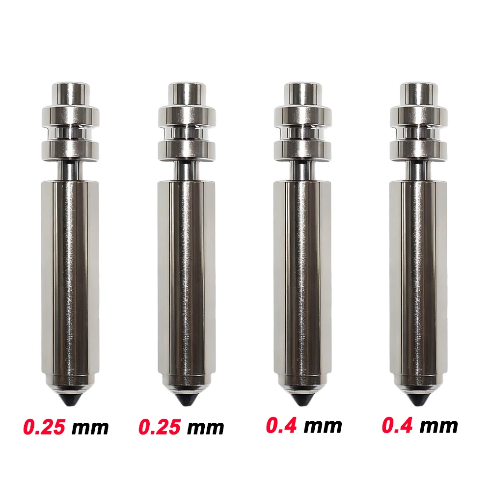 Upgrade Anycubic Kobra X/Kobra 4 Hotend Bimetall-Düsenheizbaugruppe für Anycubic Kobra X 0,2/0,4/0,6/0,8mm 3D-Drucker