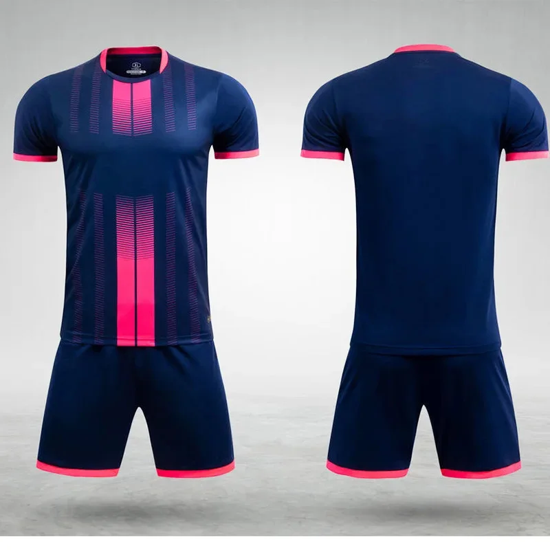 قميص كرة قدم سريع الجفاف للأطفال والكبار ، قميص تدريب ، حبل تخطي المنافسة ، زي فريق ملابس رياضية