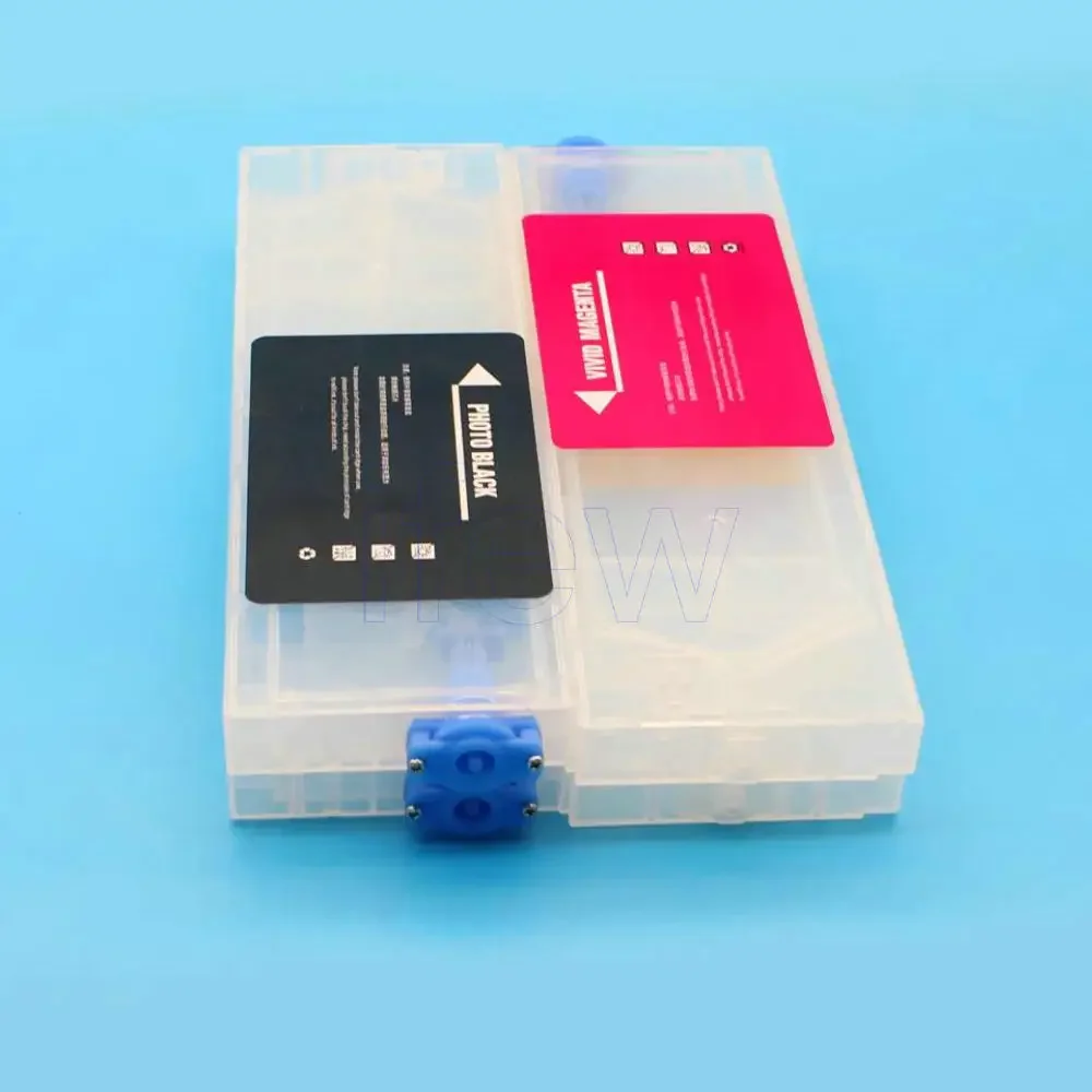 220ml CISS Printer Ink Cartridge Kit For ROLAND RA RE640 Eco-solvent Printer Continous Ink Supply System Vertical Ink Cartridges