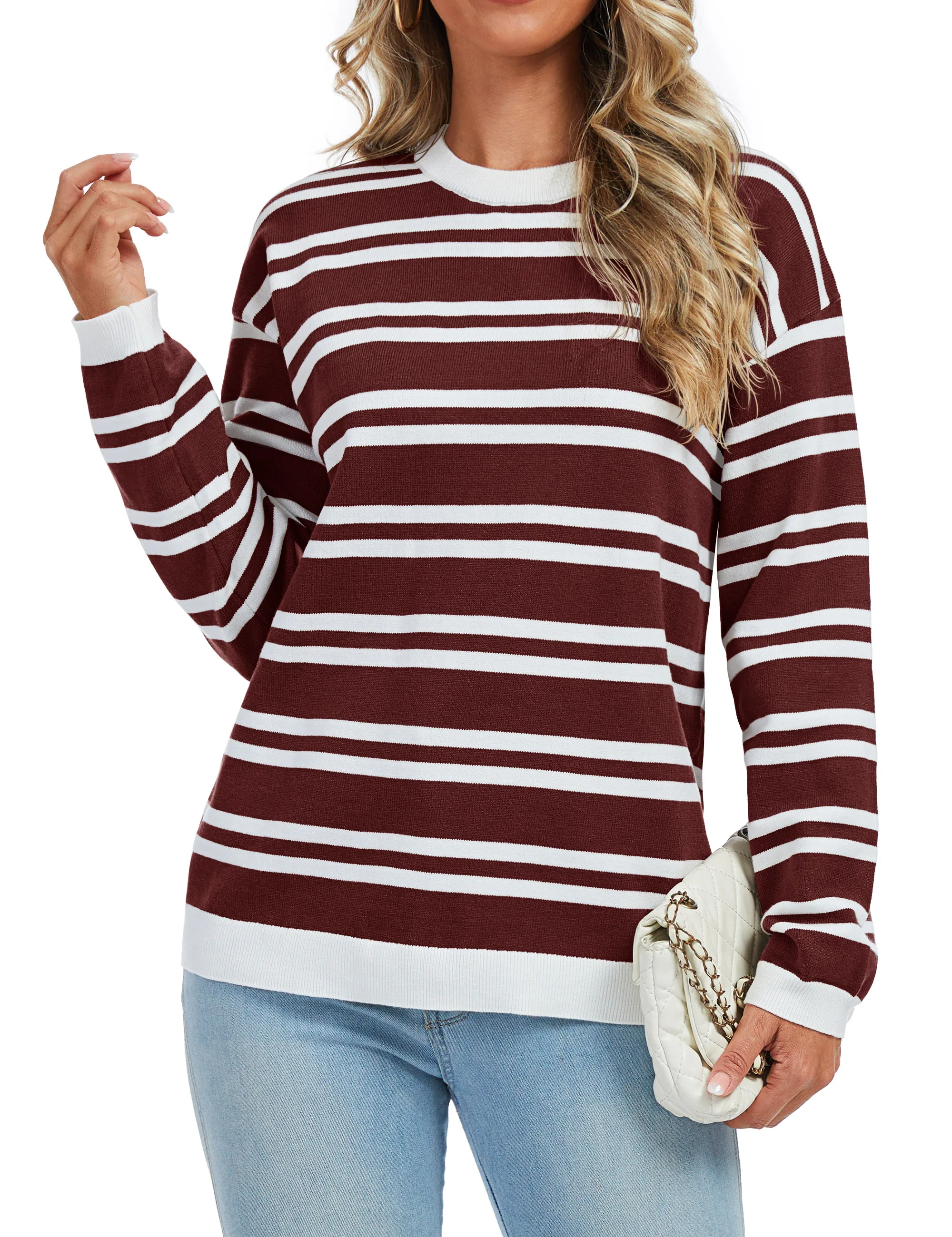 Wine striped White