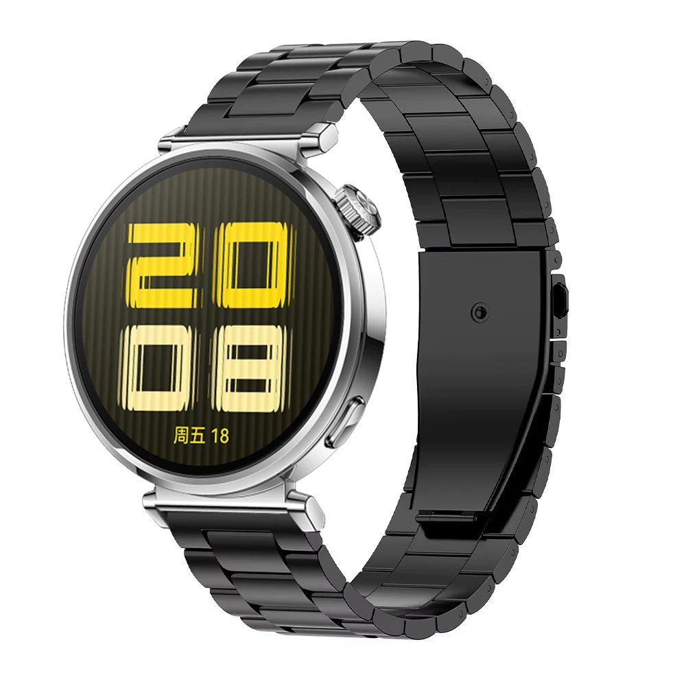 18mm 20mm 22mm Metal Strap for Huawei Watch GT5 GT4 41mm 46mm/GT5 Pro 42mm Stainless steel band for Huawei Watch 4 Pro/GT3 Belt