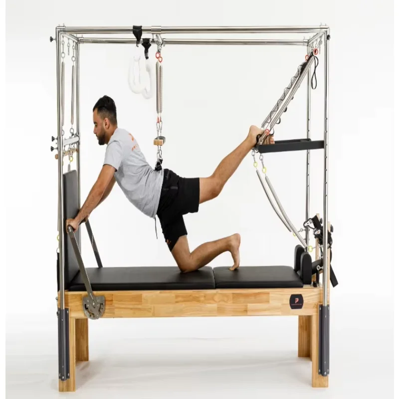 

Studio Fitness Balancer Elevated Bed Yoga Training Equipment Pilates Reformer Cadillac