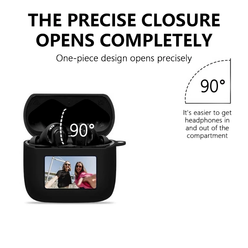 Pro3용 후크가 있는 실리콘 이어폰 보호 케이스 커버 슬리브